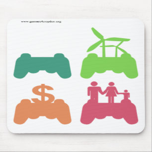 Ícones empilhados G4C Mousepad