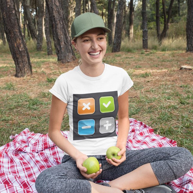 Ícones matemáticos T-Shirt (Criador carregado)