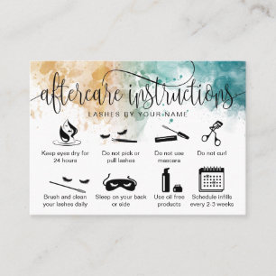 Ícones modernos de extensões de pestanas do cartão