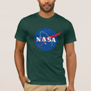 Iconic NASA FIT Cotton T-Shirt (Aurora Green)