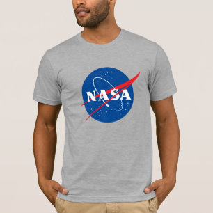 Iconic NASA FIT Cotton T-Shirt (Cinza de Lua)