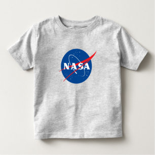 Iconic NASA Toddler T-Shirt (Cinza de Mercúrio)