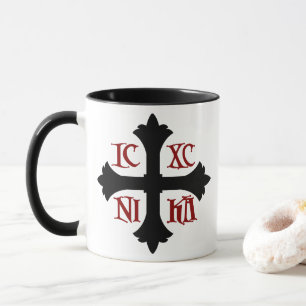 ICXC caneca TRANSVERSAL de NIKA