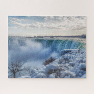 Icy Niagara Falls Jigsee Quebra-cabeça