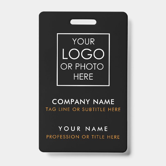 ID Personalizada de Impressão de Crachá Personaliz (Frente)