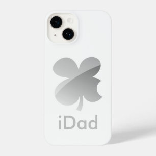 iDAD iPhone 14 engraçado com logotipo de cobrir