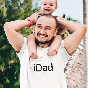 iDad (pai) de i - camisa do dia dos pais