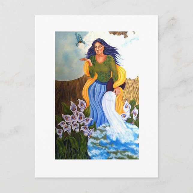 Idade do ouro, Cartão postal (Frente)