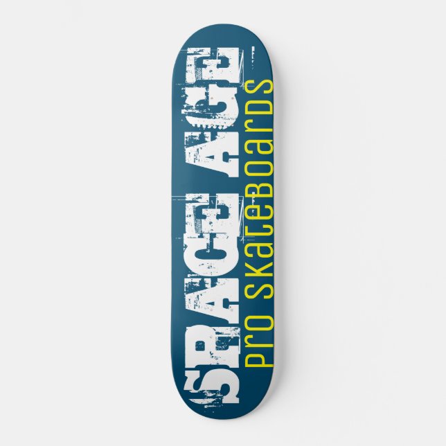 IDADE ESPACIAL Skateboard (Frente)