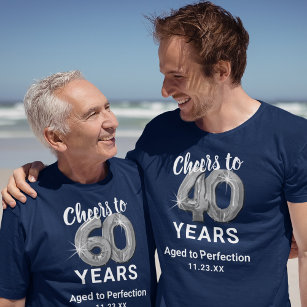 Idade para a Perfecção 60º aniversário da T-Shirt