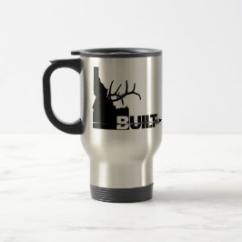 Idaho Built Elk Hunter Caneca de viagem