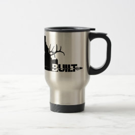 Idaho Built Elk Hunter Caneca de viagem