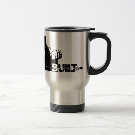Idaho Built Elk Hunter Caneca de viagem