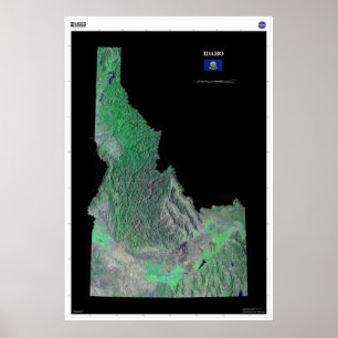 Idaho do poster do espaço