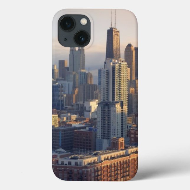 Ideia da arquitectura da cidade com luz fantástica (Verso)