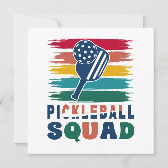 Ideia de presente para jogadores de pickleball (Frente)