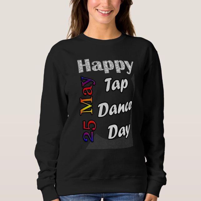 Ideia Divertida de Camiseta do Dia da Dança de Sap (Frente)