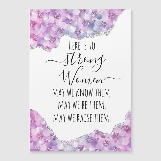 Ideia do presente de citação da Sereia Púrpura e R (Frente)