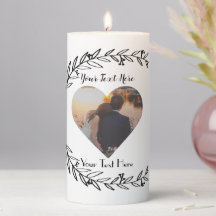 Ideia personalizada da Vela do Souvenir