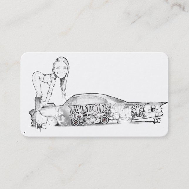 Ideias de Cartão de visita de veículos e veículos  (Frente)