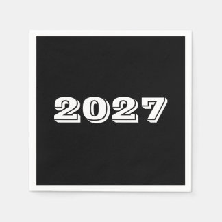 Ideias de festa de formatura de 2027 Guardanapos