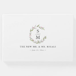 Ideias do livro convidado de Casamento no inverno