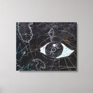 Ideias em branco e Tableaux Noirs 2 detalhe Canvas