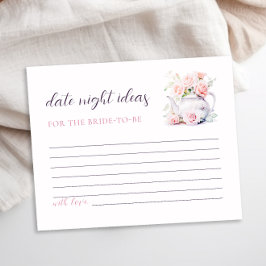 Ideias noturnas de Chá de panela de Rosas Rosa Ele