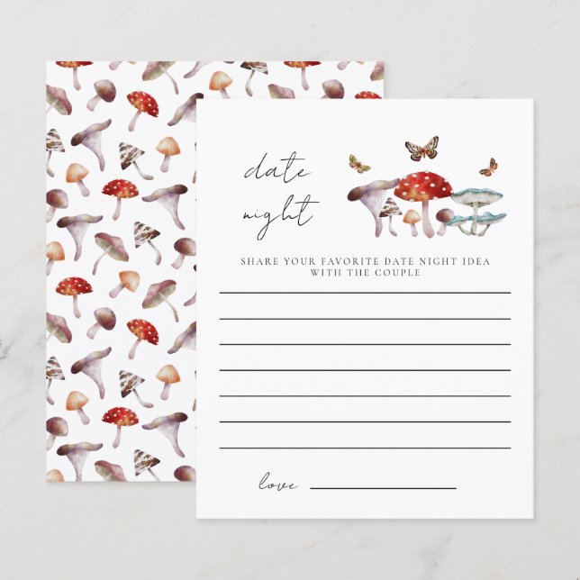 Ideias Noturnas de Data do Chá de panela do Cogume (Frente/Verso)