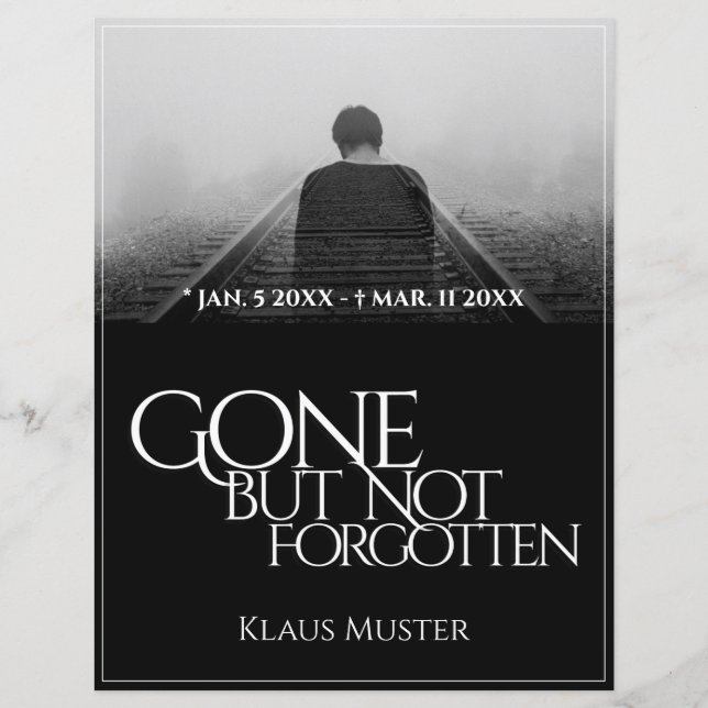 Ido mas não esquecido - Escuro (Frente)