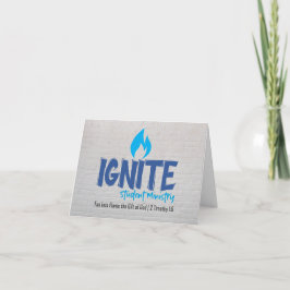 Ignite o Cartão de Nota Dobrada