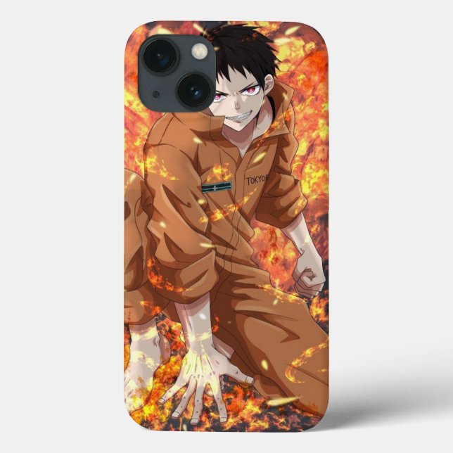 Ignite seu estilo: Shinra Kusakabe Fire Force Anim (Verso)