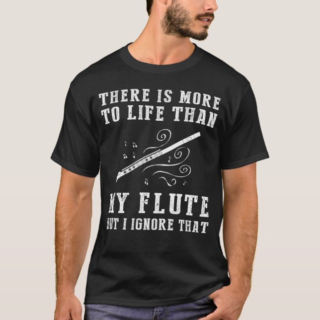 Ignorância de Flute T-Shirt (Frente)