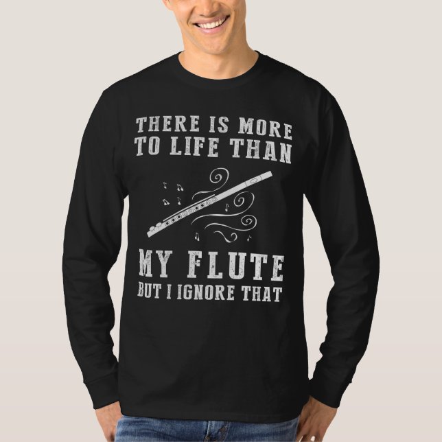 Ignorância de Flute T-Shirt (Frente)