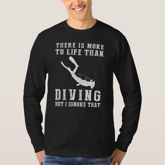 Ignorância de mergulho T-Shirt (Frente)