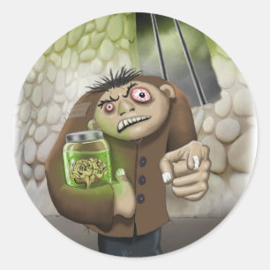 Igor com a etiqueta dos cérebros