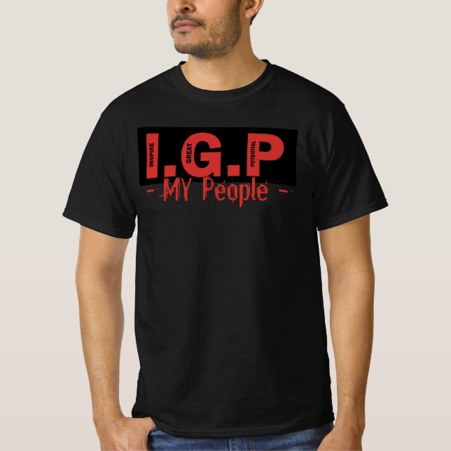 IGP - Minhas Pessoas - 2 Crônicas 7:14 T-Shirt (Frente)