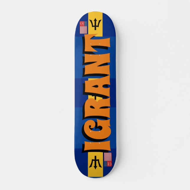 IGRANT JMT BARB 7, 3/4", skate (Frente)