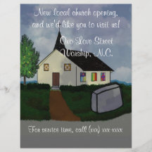 Igreja abrindo Flyer