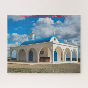 Igreja Cyprus Ayia Thekla. Quebra-cabeça