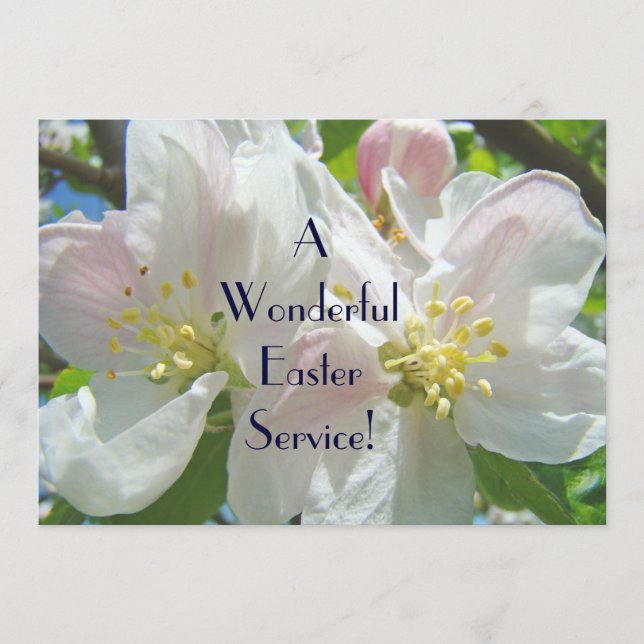 Igreja de Programas de Convite de Serviço de pásco (Frente)