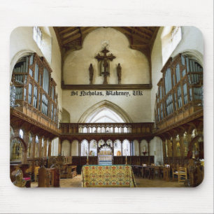 Igreja de São Nicolau, mousepad de Blakeney Reino