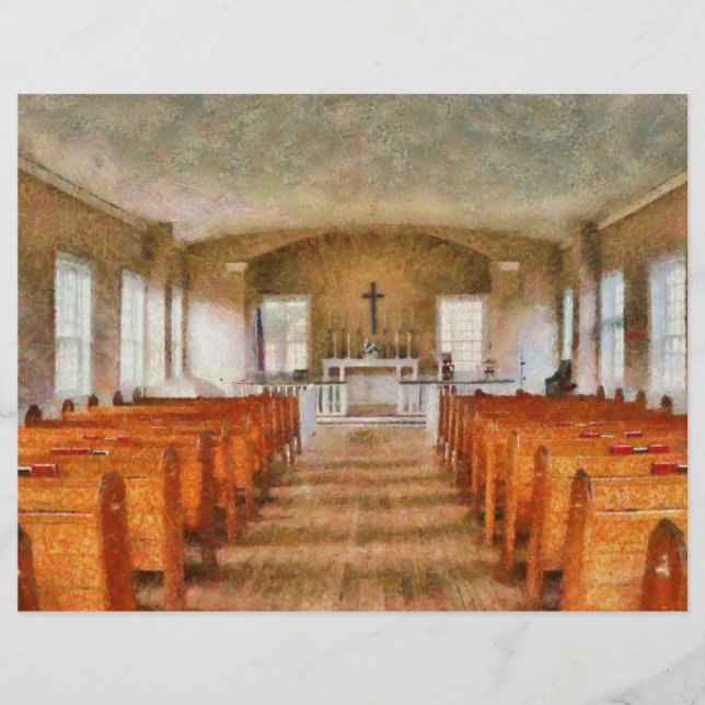 Igreja - Dentro a igreja (Frente)