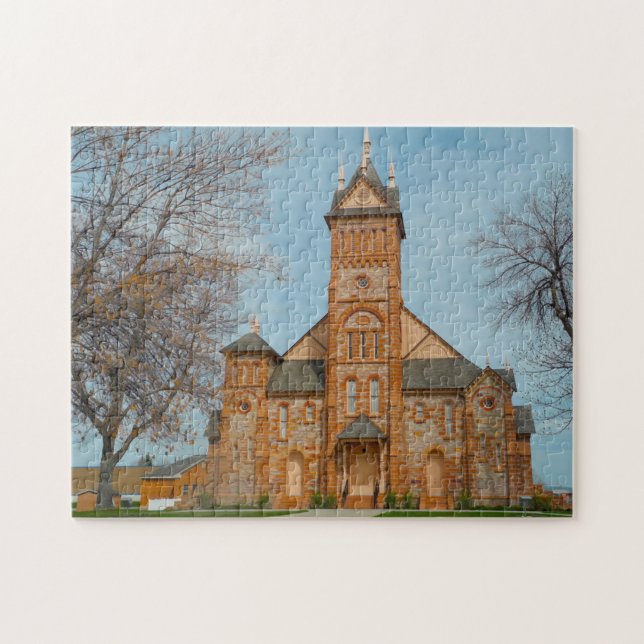 Igreja Mórmon Idaho. Quebra-cabeça (Horizontal)