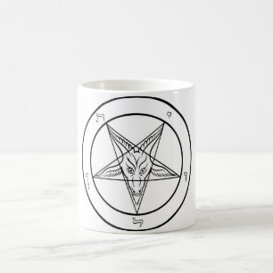 Igreja oficial da satã Sigil da caneca de Baphomet