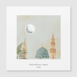 Igreja Personalizada de Masjid An-Nabawi Magnética