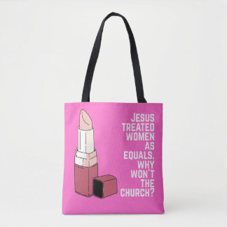 Igual em Seus Olhos - Mensagem Cristã Tote Bag