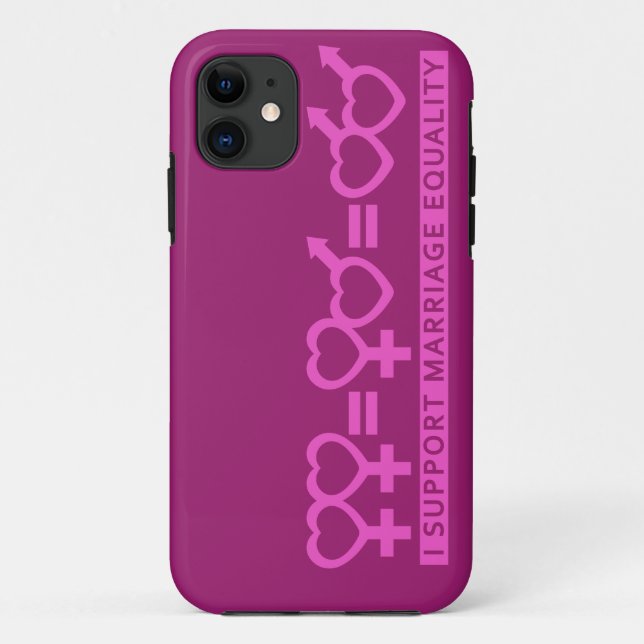 Igualdade de casamento / Uma capas de iphone perso (Verso)