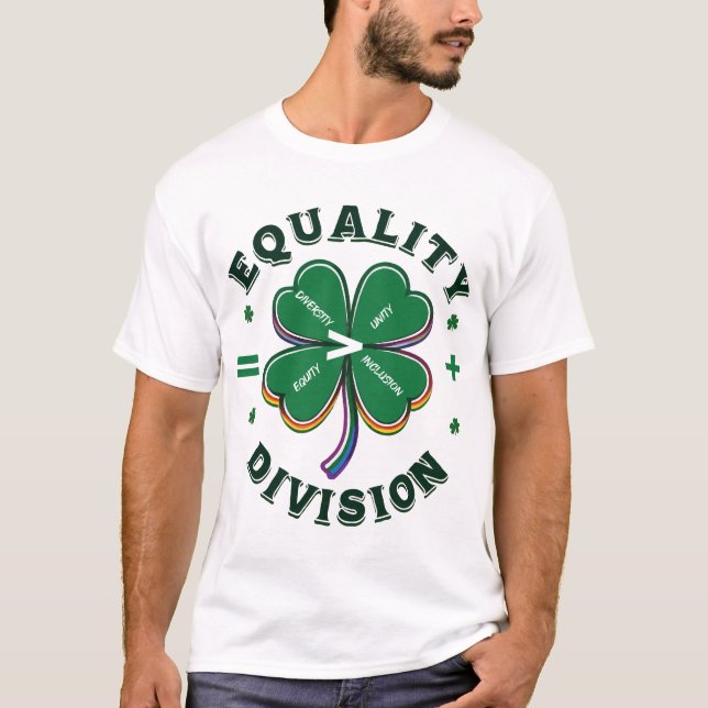 Igualdade > Divisão Rua Camisa do Dia de Patrick (Frente)