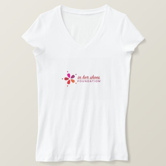 IHSF V-Neck T-Shirt (Frente do Design)
